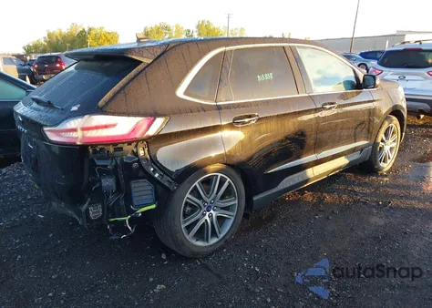 2021 Ford Edge Titanium from USA, damaged, VIN 2FMPK3K91MBA64702